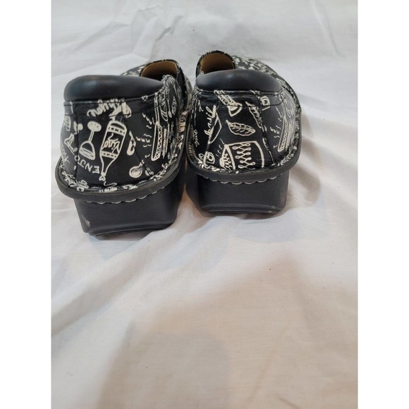 Alegria Debra Chef Black Professional Shoe Size 40 US 10 - Picture 5 of 7